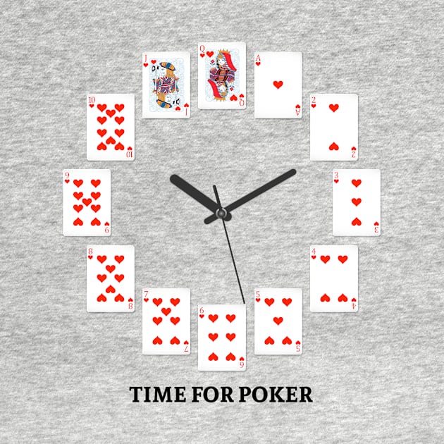 Time for Poker by Printadorable